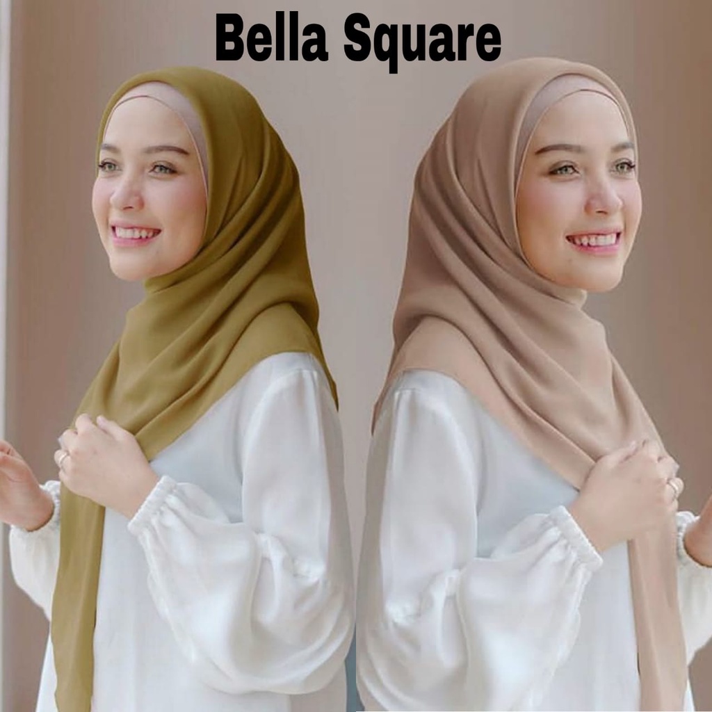 Bella Square Hijab Segi Empat Premium