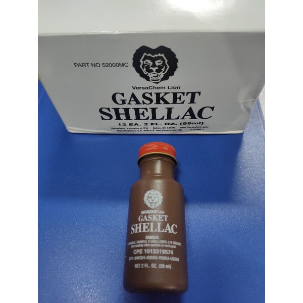 

LEM GASKET SHELLAC LION ASLI 50 ML