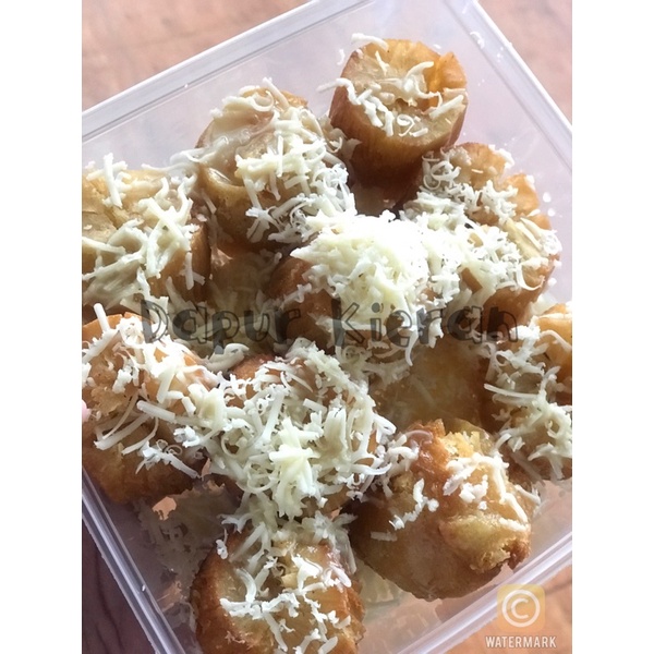 

Singkong goreng keju susu crispy cemilan