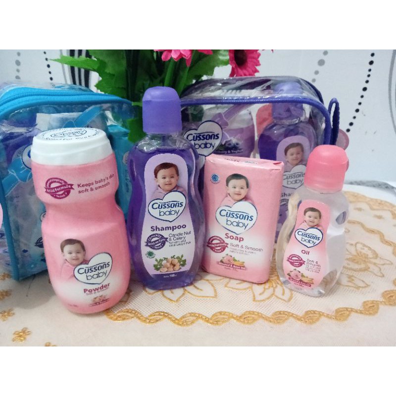 Cussons Baby Medium Bag Isi 4 Item