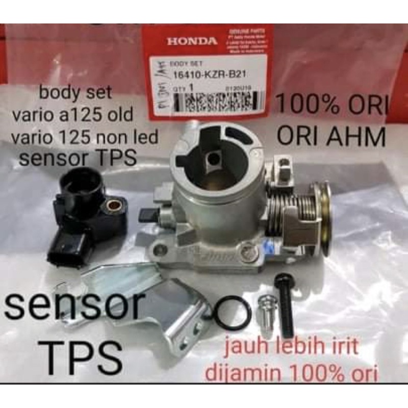 TROTOL BODY SET TPS KIT VARIO125 OLD LAMA HONDA KZR ORIGINAL AHM