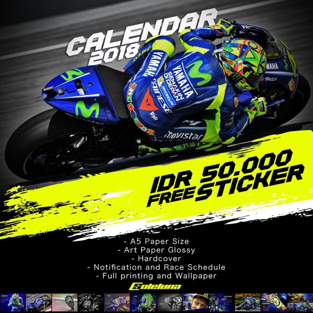 

Kalender 2018 edisi VR46