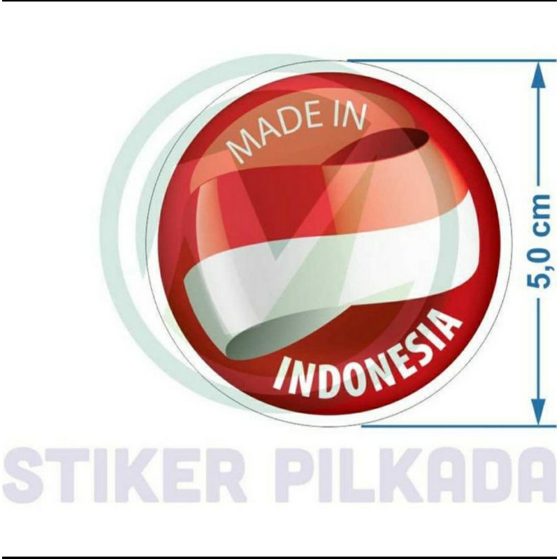 

STIKER MADE IN INDONESIA 5x5CM