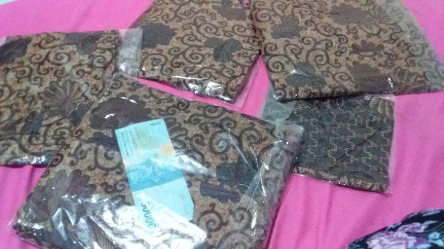 Gamis Batik Istimewa Resleting Depan