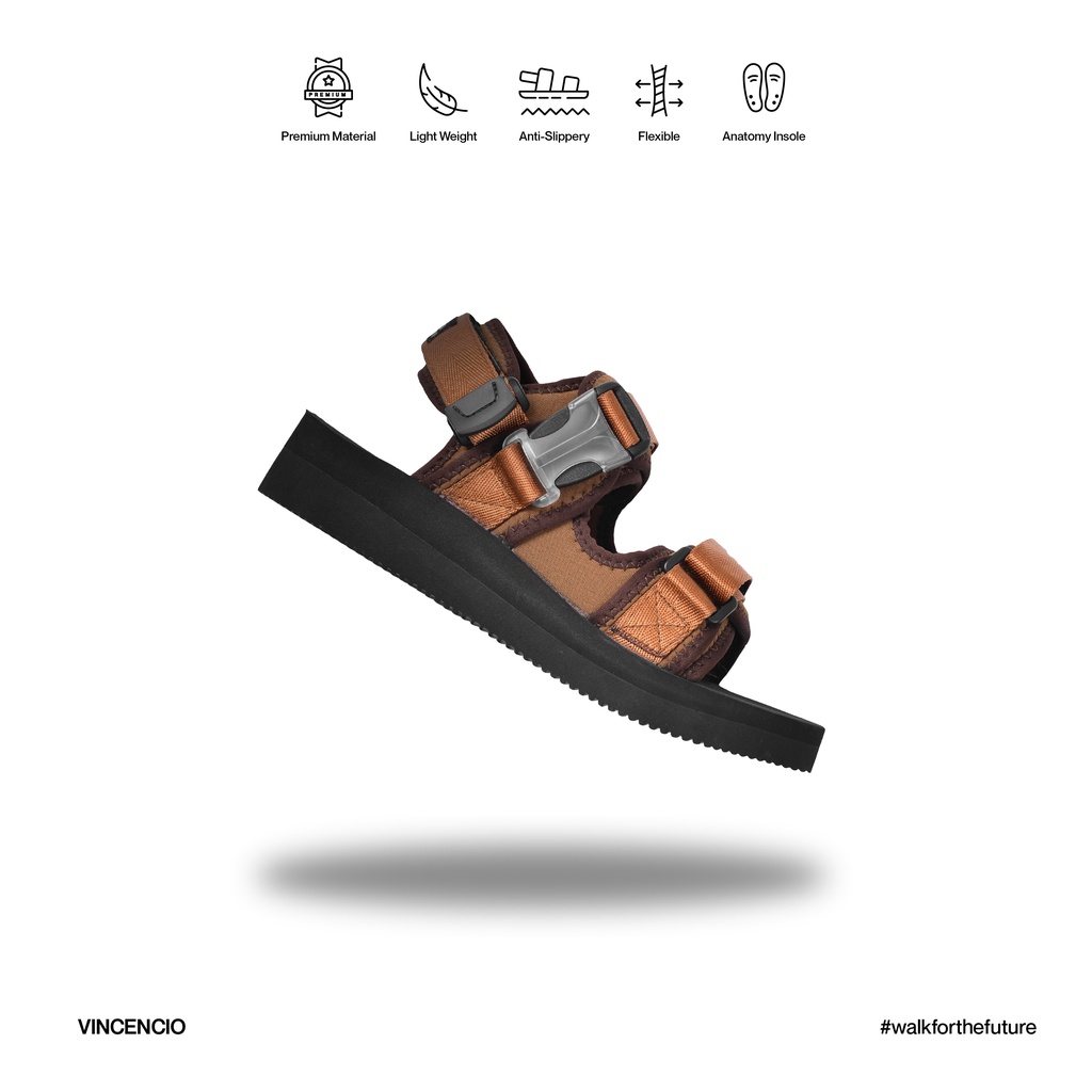 Vincencio - Moku - Milo | Sandal Traveling Pria | Sandal Traveling Wanita
