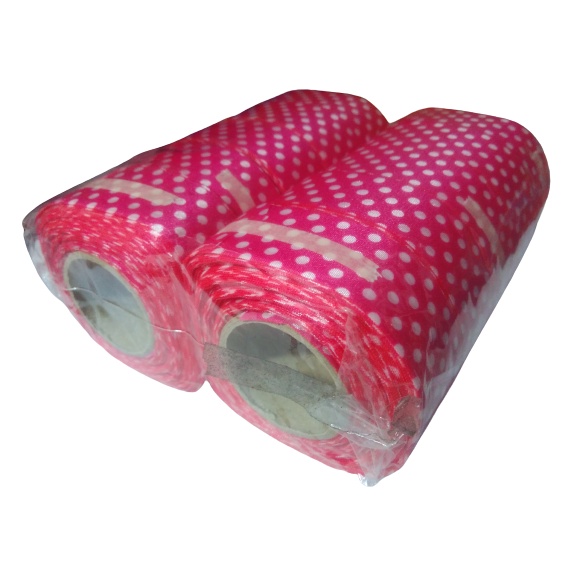 

Pita Polkadot Ukuran 1 inch /2,5cm Per Roll