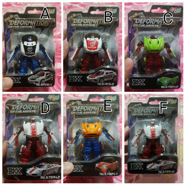 Deformation of the armor