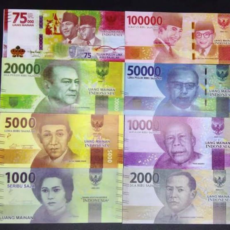 Uang Mainan | Uang Palsu Isian Buket Uang