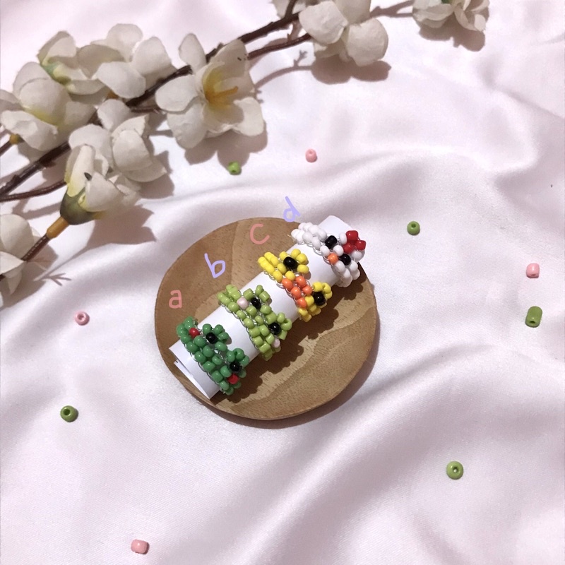 Animal Beads Ring | Frog Beads Ring | Cincin Karakter Kodok | Cincin Ayam | Cincin Bebek