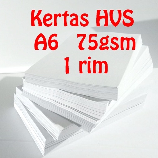 

Kertas HVS A6 Cetak Label Alamat Online Shop