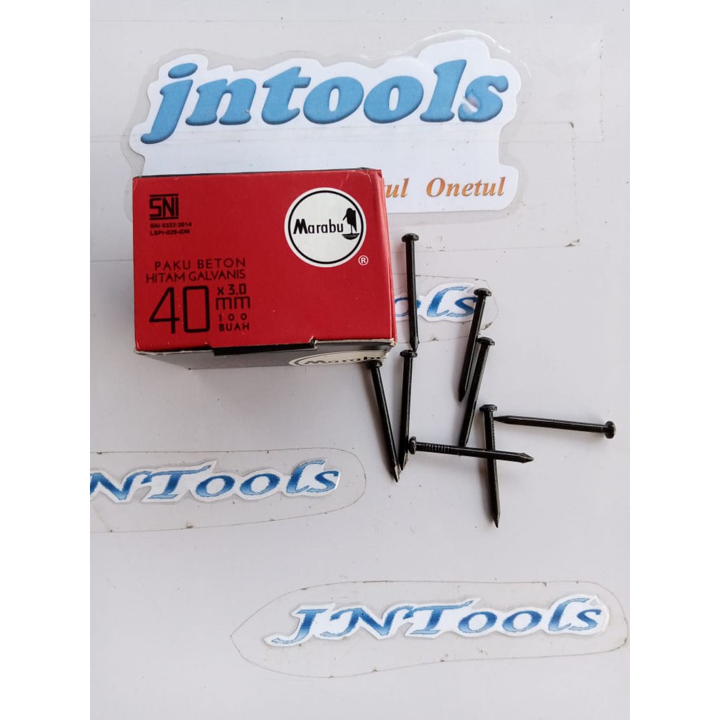 Paku Beton Marabu Hitam 4 Cm