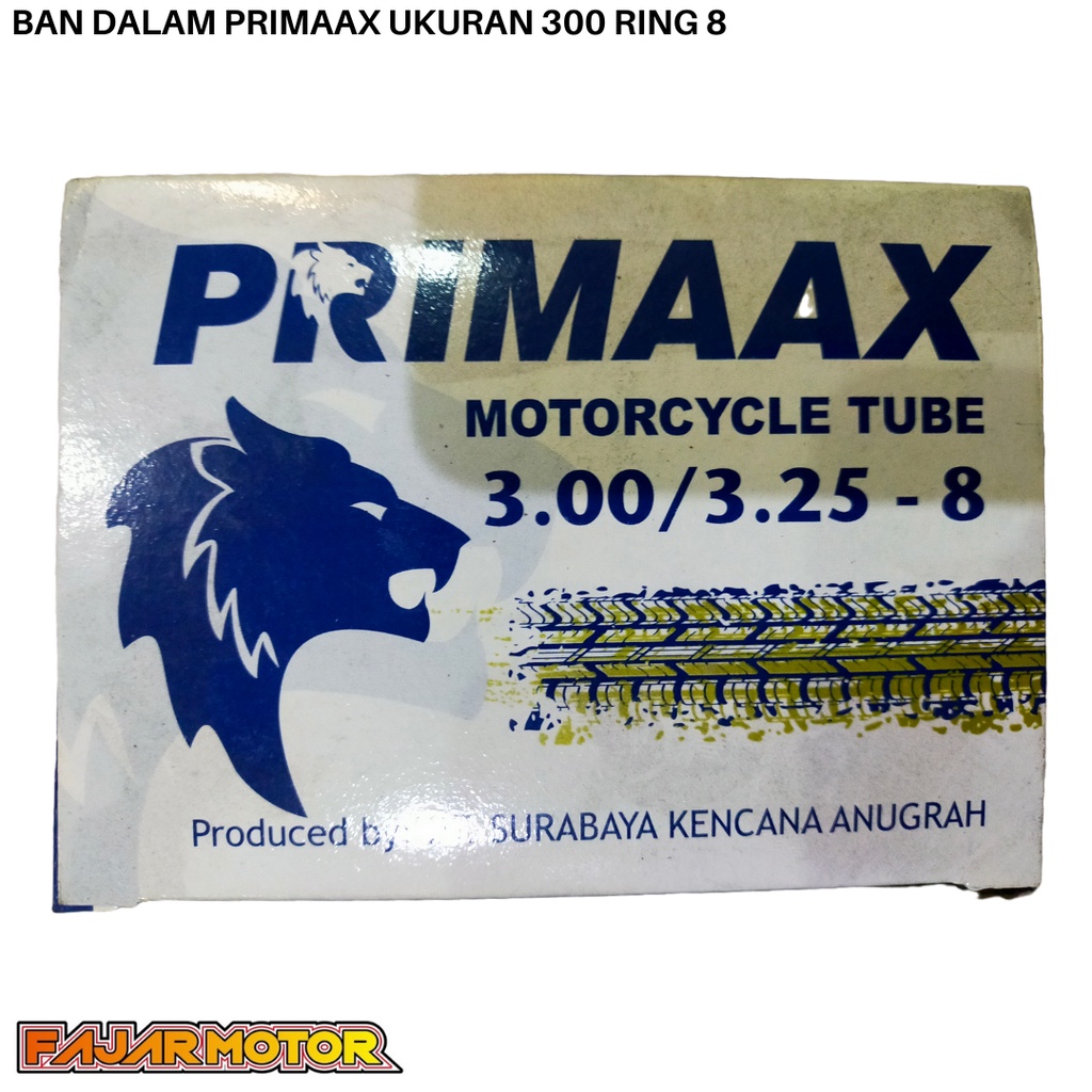 BAN DALAM ANGKONG ARCO 300 RING 8 PRIMAAX 300/325-8 PRIMAX SORONG GEROBAK TUKANG BANGUNAN 300-8 RING 8 BAN 300 RING8