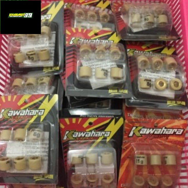 Roller set kawahara Yamaha Mio lama sporty smile Mio Soul  Fino Karbu 6,7,8,9 dan 10 gram