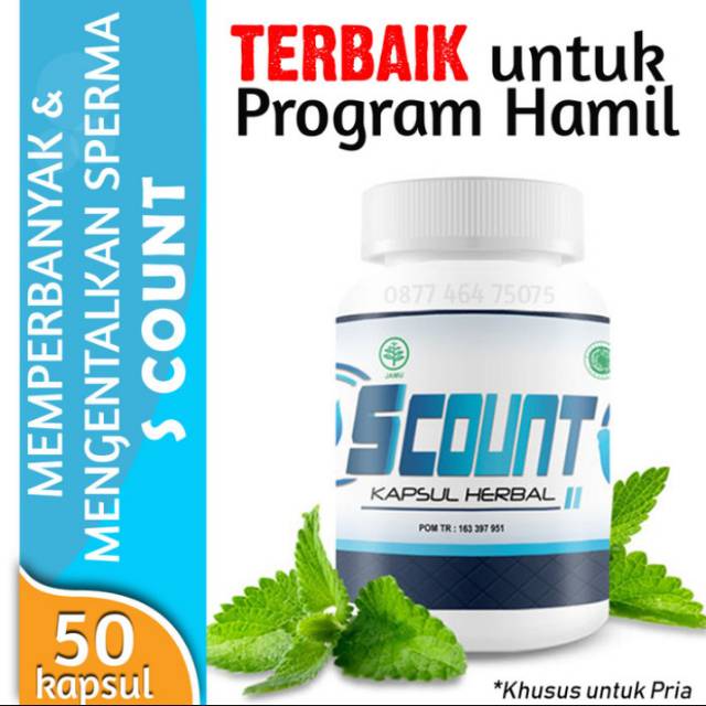 Scount Obat Herbal Pengental Dan Memperbanyak Sperma Penyubur Sperma Program Hamil Original Shopee Indonesia