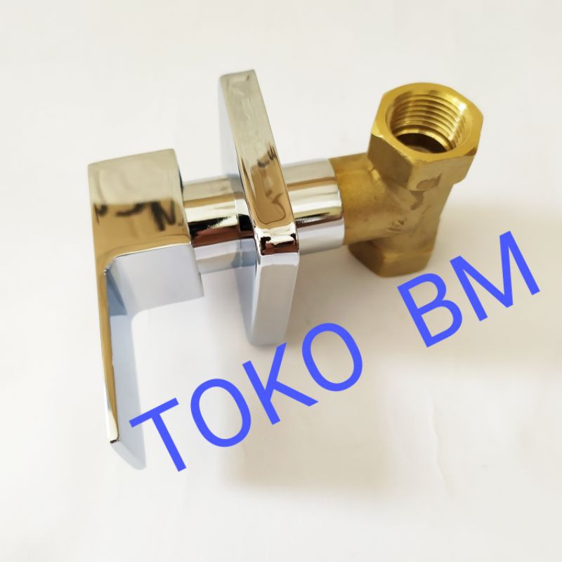 stop kran tanem/pitkran wall shower dinding/stop kran wall shower