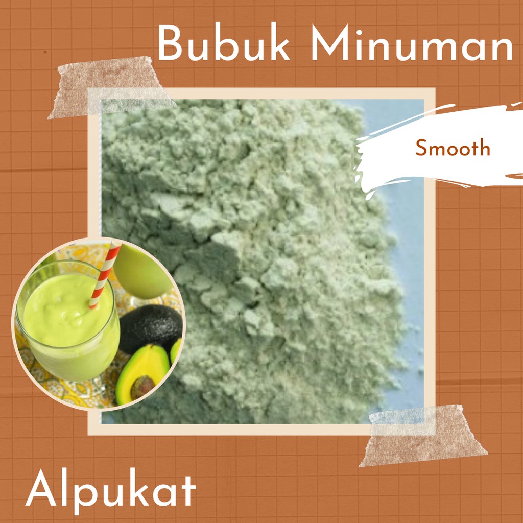 

Bubuk Minuman Premium Rasa Alpukat 1 Kg Serbuk Minuman Alpukat Enak Murah Halal Aman Terbaik
