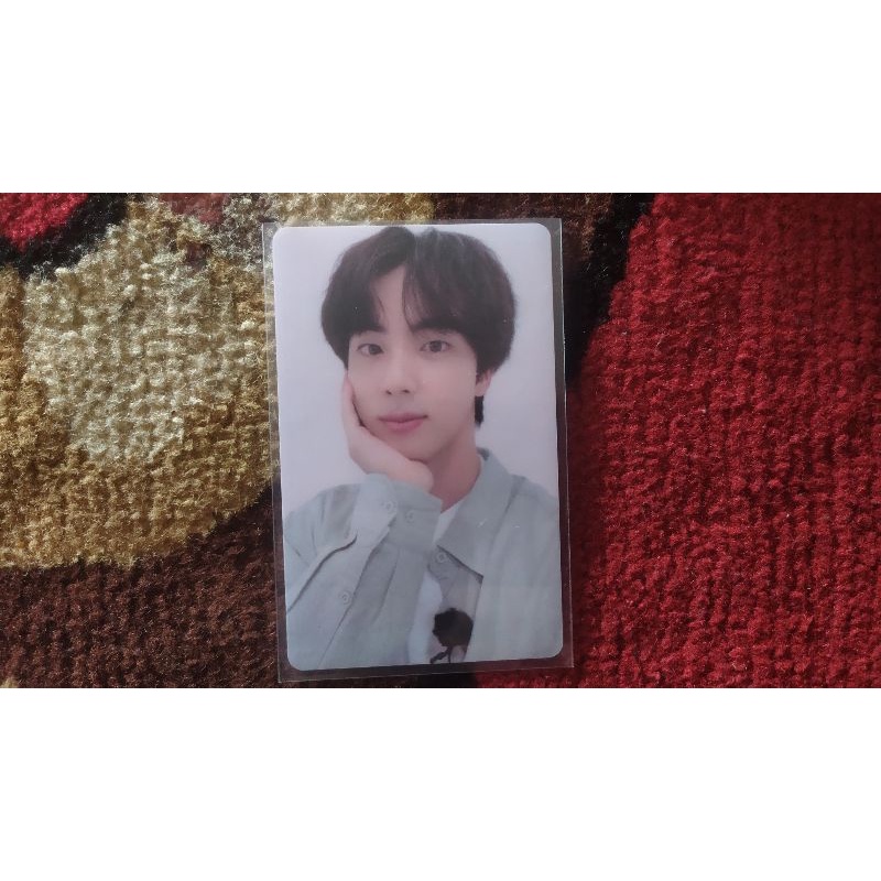 BTS LUCKY DRAW HYBE INSIGHT event photocard pc official JIN seokjin LD BUTTER[BOOKED]