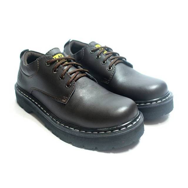 Sepatu Boot Pendek Bahan Kulit Asli, Black Master UG Low Footwear Original Handmade Sepatu Boot Low