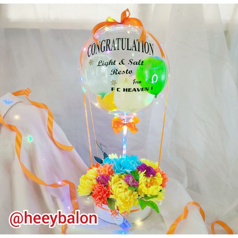 Kado/balon hot air/bouquet balon/balon ultah/buket bunga/balon ultah