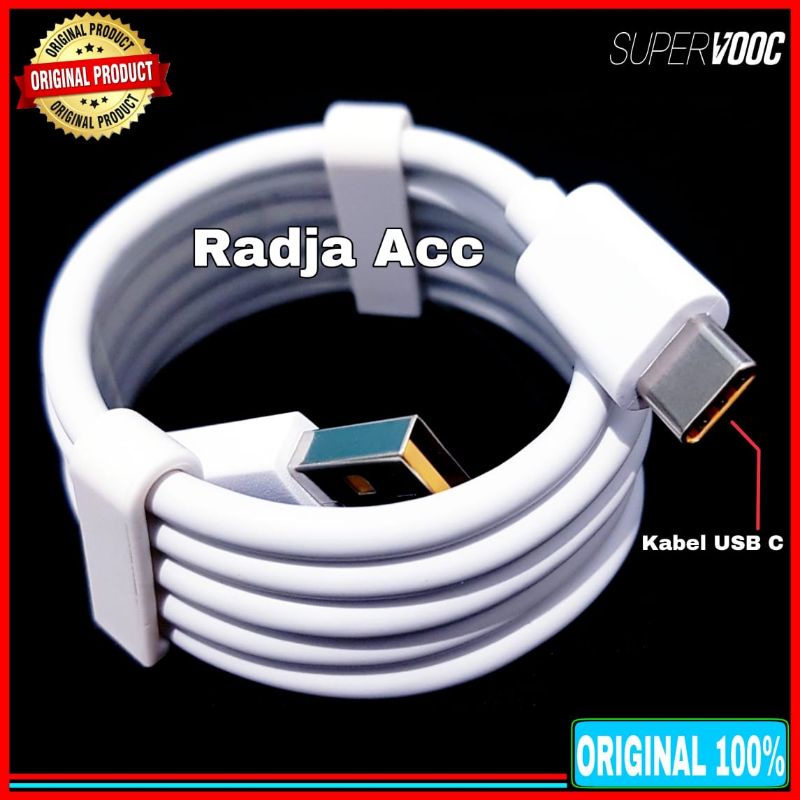 Kabel Data Oppo Reno6 Reno 6 5G USB C ORIGINAL 100% SUPER VOOC Type C