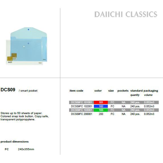 

Office & Stationery | Document Organizer | Daiichi Smart Pocket Uk Fc Dcso9Fc-01 | Best Seller