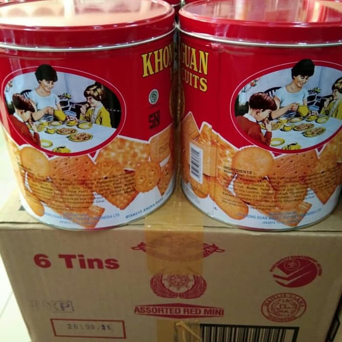 

Khong Guan Assorted Red bulat 650gr