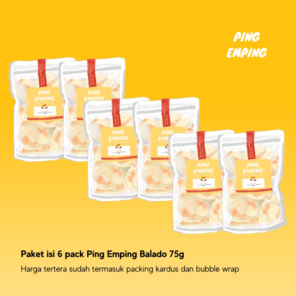 

Paket Box Ping Emping 6 Balado