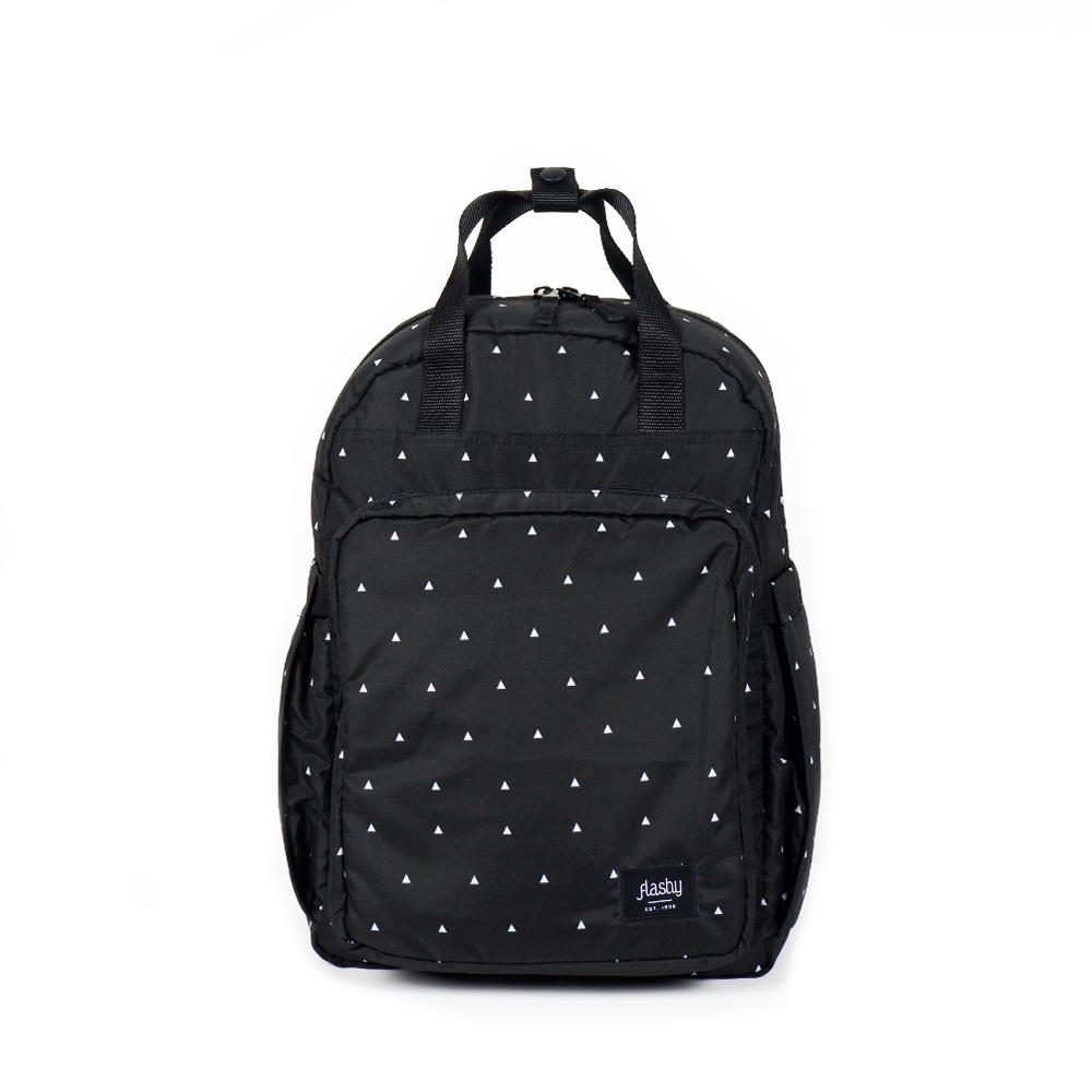 Flashy Tas Ransel Wanita Flashy Bielsa Three Motiv Segitiga