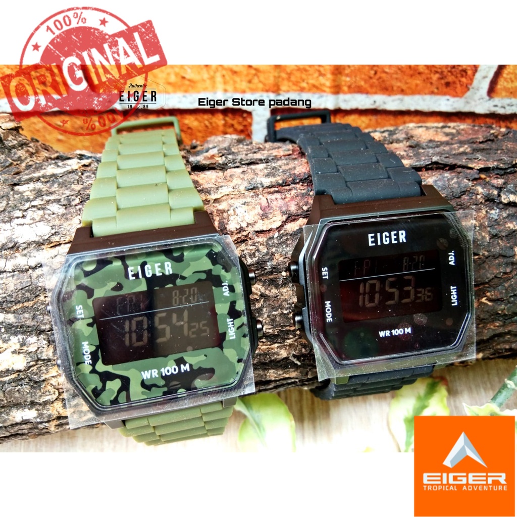 EIGER1989 JAM TANGAN  PRIA PROVO OLIVE 5092 JAM KEREN TAHAN AIR JAM ORIGINAL JAM MURAH ORIGINAL PROD