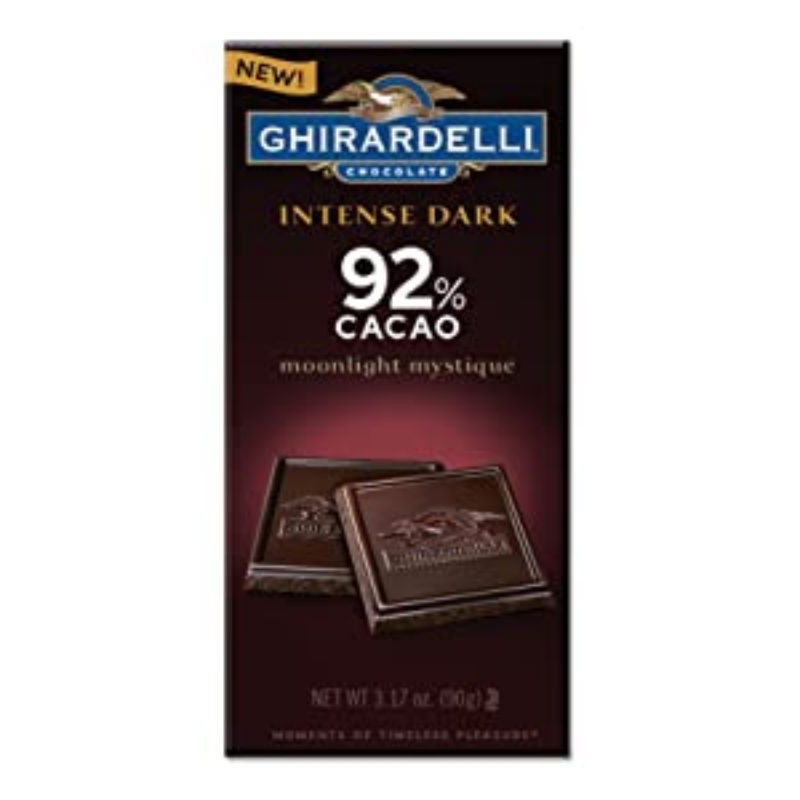 

GHIRARDELLI INTENSE DARK 92% CACAO 90 GR