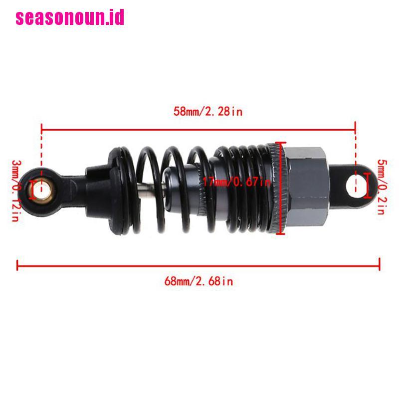 【seasonoun】2Pcs RC car 02002 HSP 102004 alloy shock absorber for RC 1/10 drift