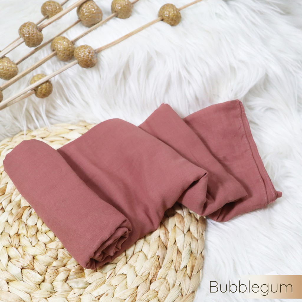 Hijab Pashmina Voal Arabian | Bahan Voal Arabian | Hijab Daily By Shaybee.id-Bubblegum