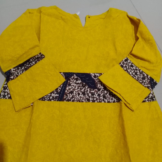 Setelan Batik Anak - Baju Batik Anak Perempuan - Baju Rumah Anak Perempuan