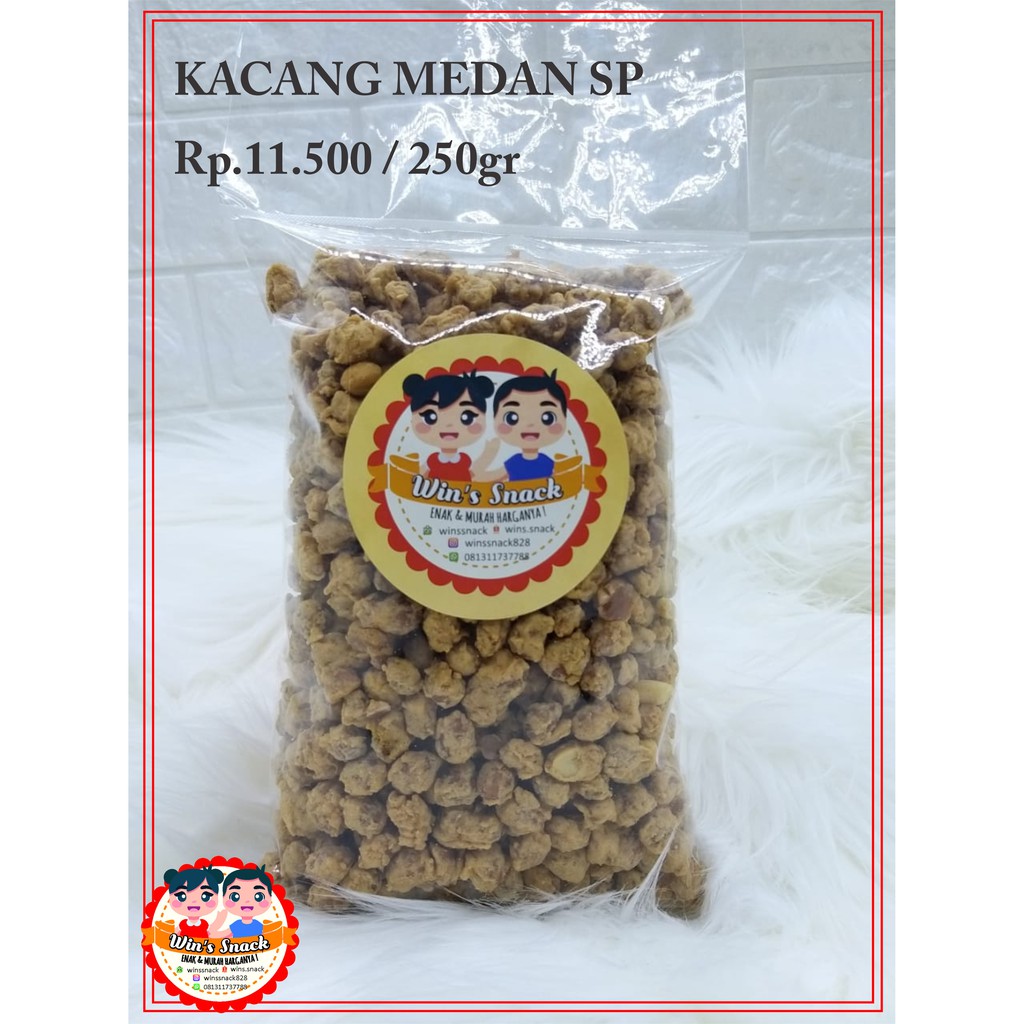 

KACANG MEDAN SP 250Gr