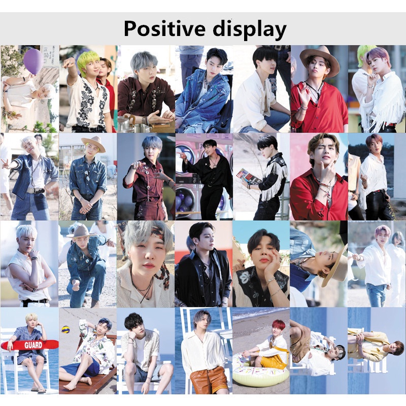 55pcs/box BTS photocards 2021 Permission to Dance Album LOMO card Postcard ((In STOCK) Kpop fan)