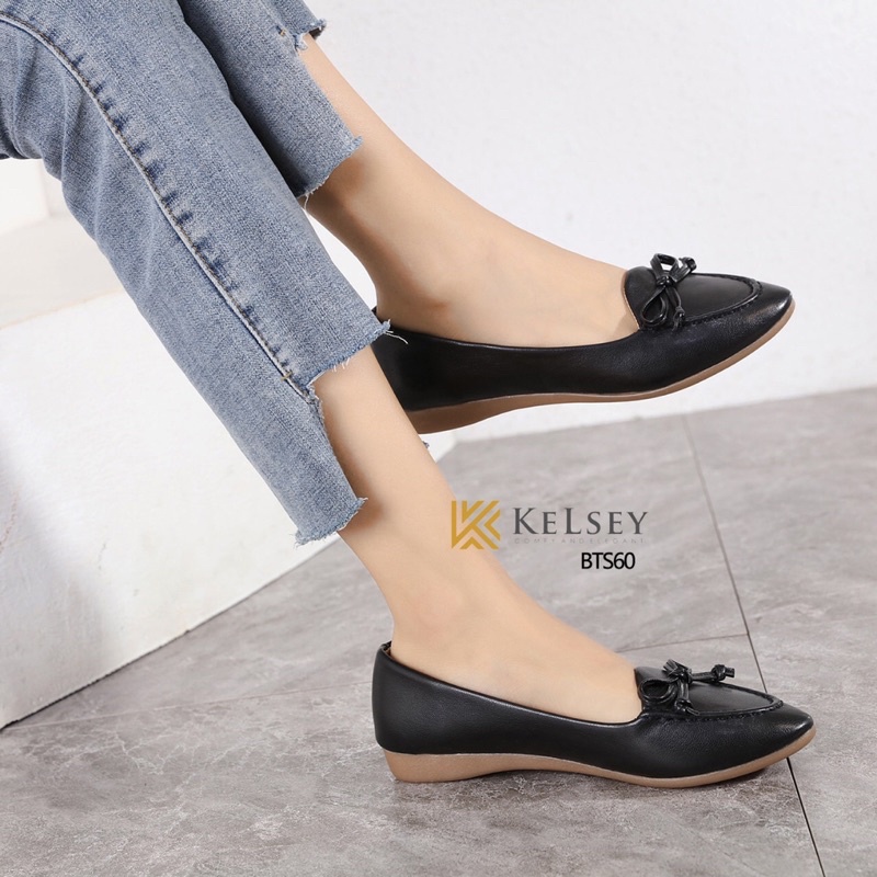 Nicole Sepatu Flat Shoes Wanita / Flat Shoes 2cm Women BTS60