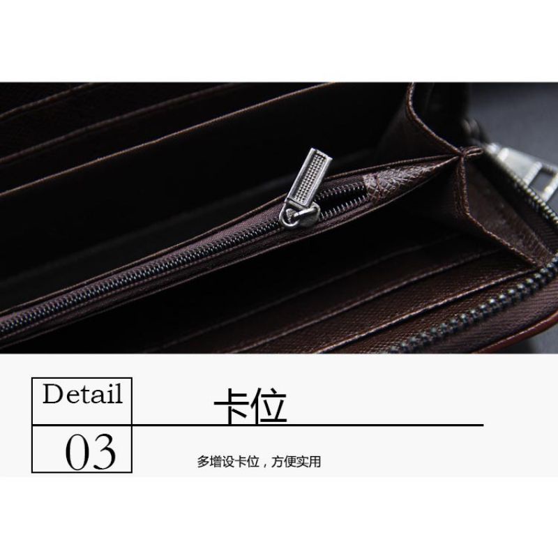 Dompet Panjang Pria Wanita Dompet Kulit MenBense 888-11 Nice