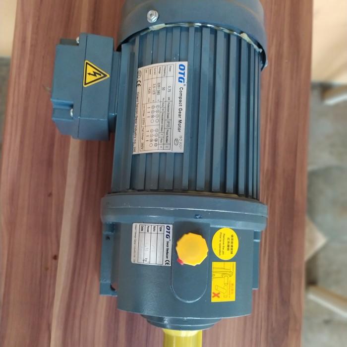Motor | Paket Motor Induksi Gearbox 3 Phase 1/2 Hp (400Watt) + Inverter 220V Kualitas Terbaik