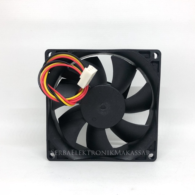 Kipas Panel Fan DC24Volt Merk B/E (+Arde) 8cm