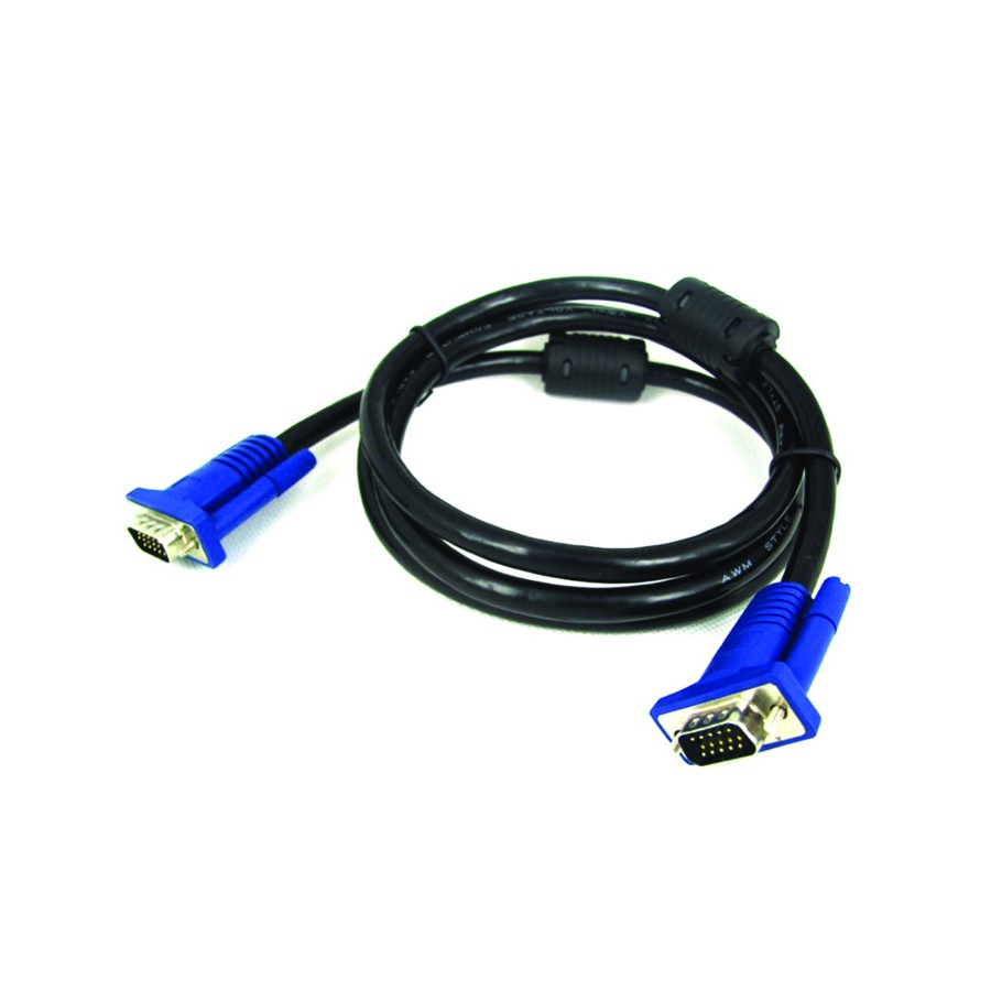 KVC3  KABEL VGA MALE TO MALE CENTRO 3 M BLACK