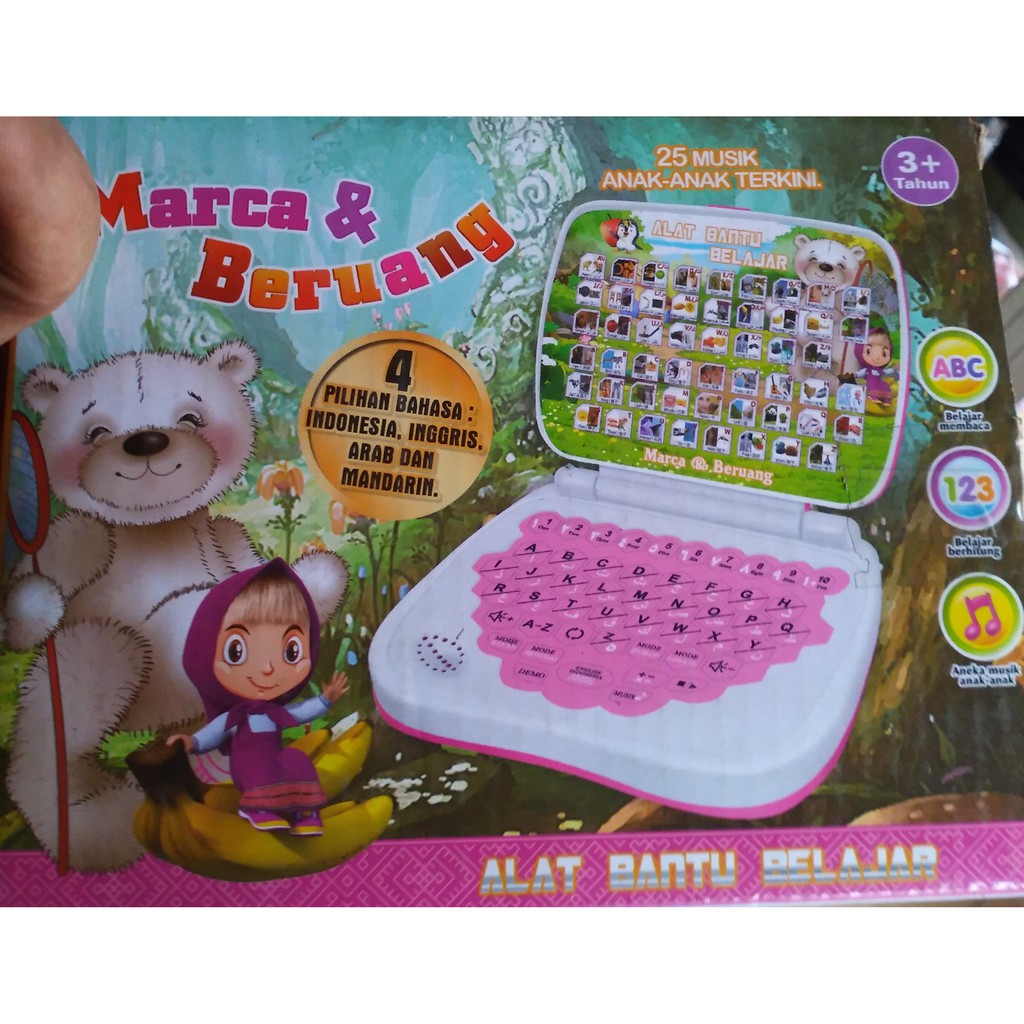MAINAN LAPTOP EDUKASI