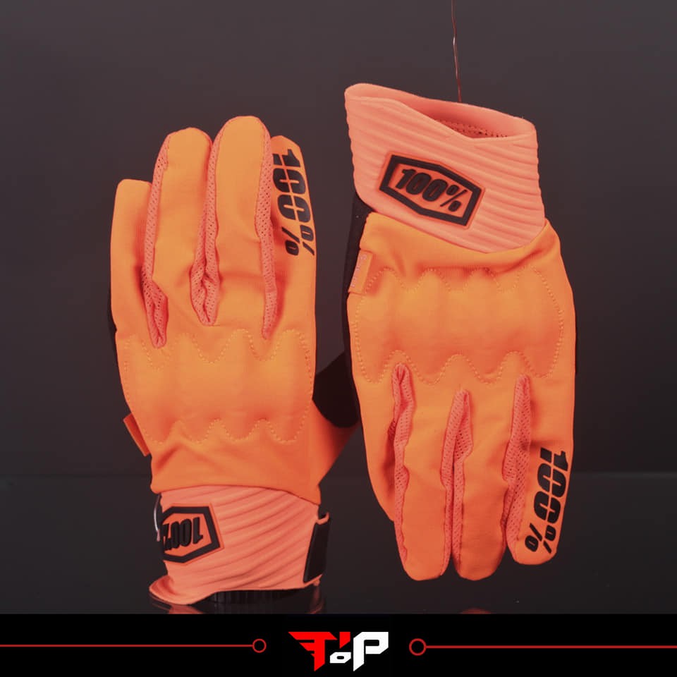 100% COGNITO ORANGE GLOVE SARUNG TANGAN MOTOCROSS ORIGINAL