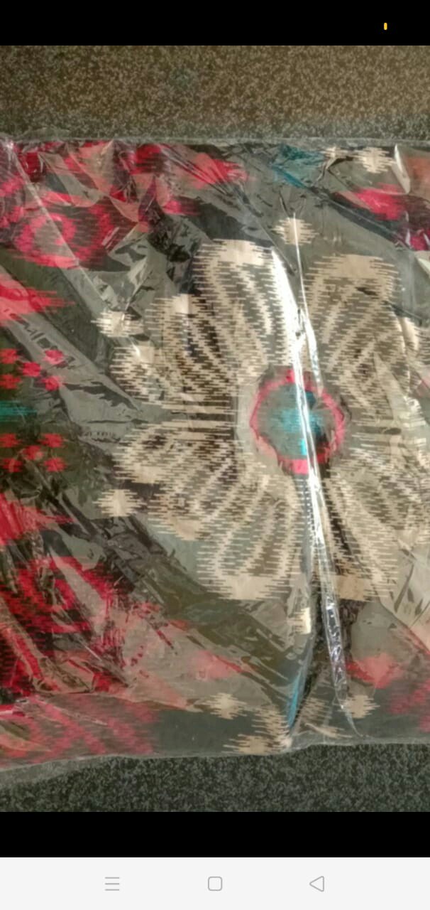 Tey-17 Batik Wanita Asj Sa Hrb026 Kenogo Kemeja Tosca Pendek