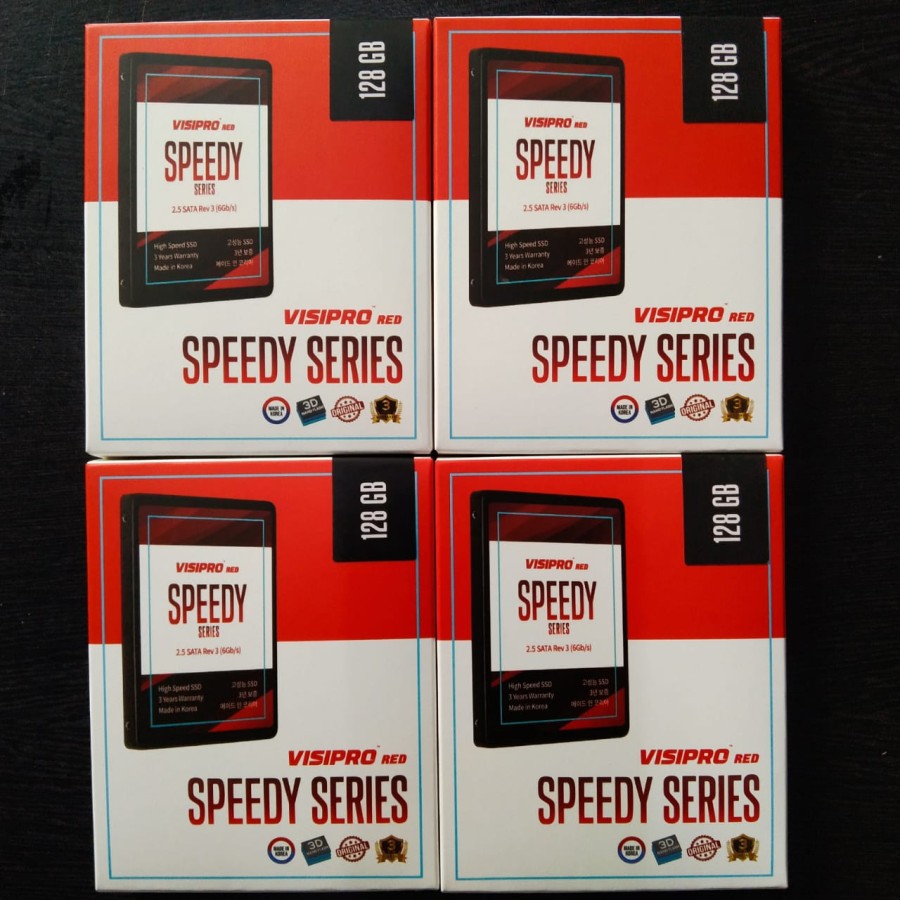 SSD VISIPRO RED SPEEDY SERIES 128GB NEW