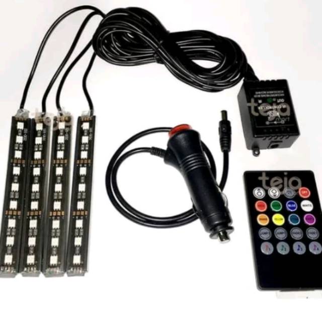 Lampu Kolong RGB Plus Sensor Musik