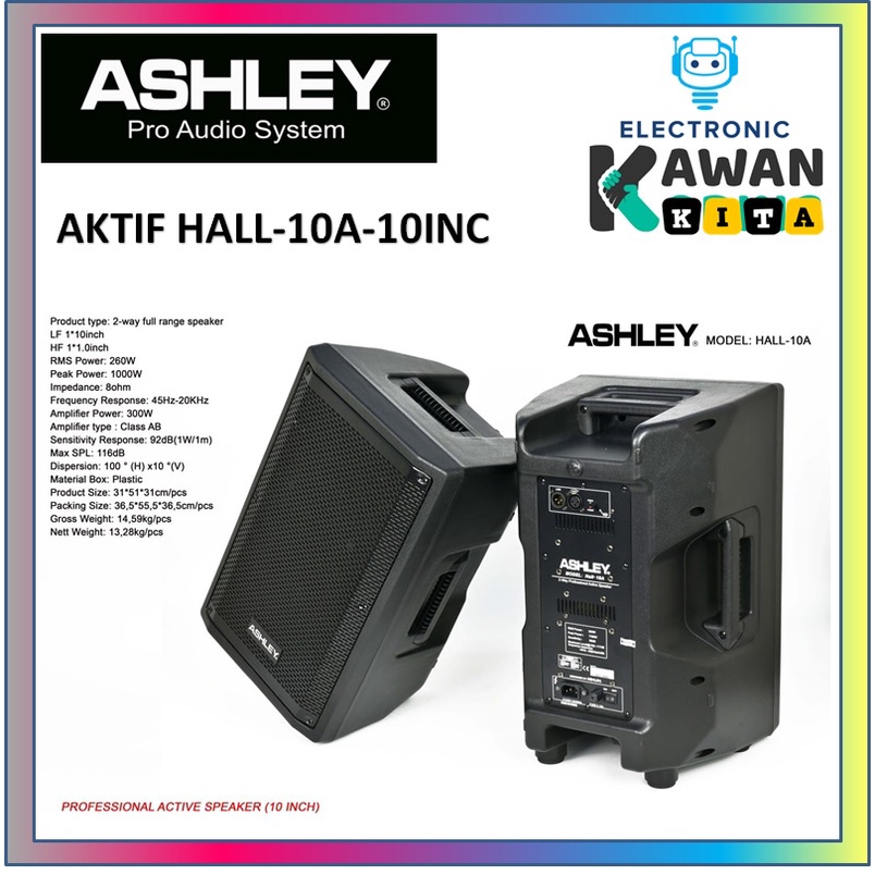 Speaker Active Ashley Professional Hall10a/Hall 10a Original