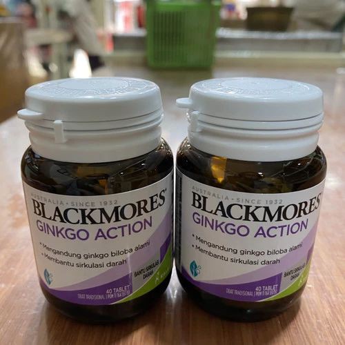BLACKMORES GINKGO RECALL GINKGO ACTION - Ginkgo Biloba untuk Otak- 30 tablet