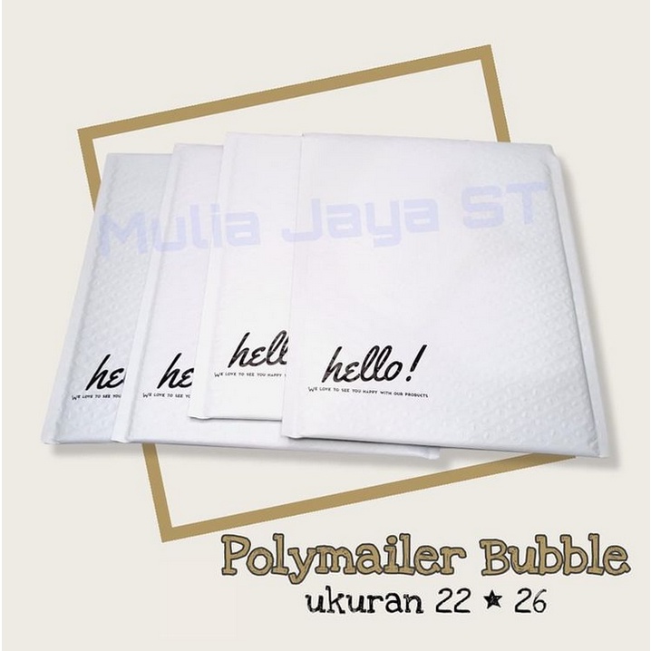 

POLYMAILERS BUBBLE / AMPLOP BUNGKUS / AMPLOP PACKING / AMPLOP BUBBLE