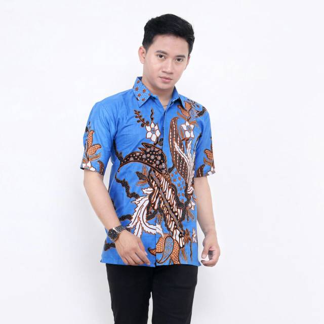 GROSIR KEMEJA BATIK PENDEK