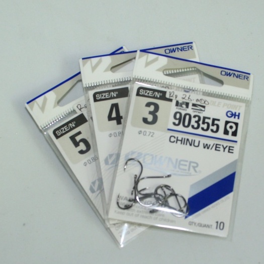 Pancing/Mata Kail Owner 90355 QH /Chinu W/Eye ( Ukuran Besar )